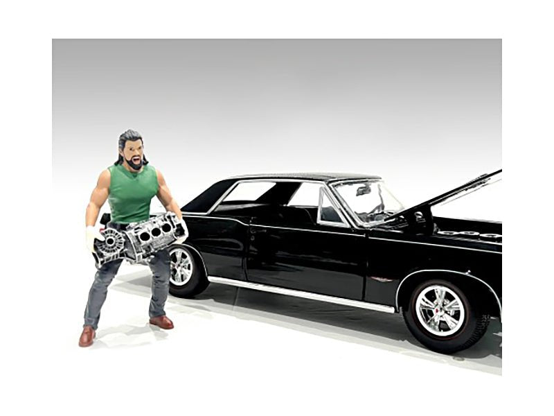 "Muscle Mechanics" Figure #5 for 1/24 Scale Models by American Diorama-American Diorama-ModelCars.com