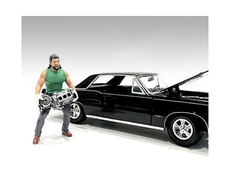 "Muscle Mechanics" Figure #5 for 1/24 Scale Models by American Diorama-American Diorama-ModelCars.com