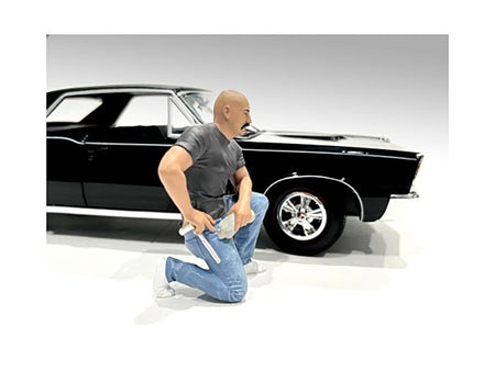 "Muscle Mechanics" Figure #6 for 1/18 Scale Models by American Diorama-American Diorama-ModelCars.com