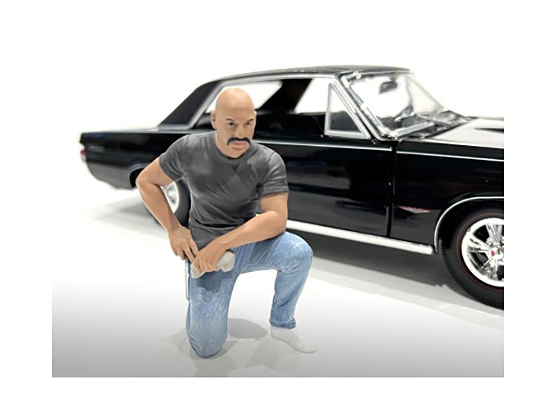"Muscle Mechanics" Figure #6 for 1/18 Scale Models by American Diorama-American Diorama-ModelCars.com