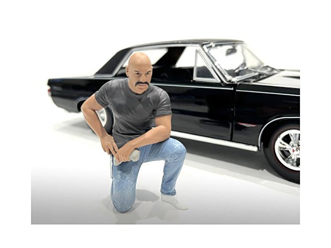 "Muscle Mechanics" Figure #6 for 1/18 Scale Models by American Diorama-American Diorama-ModelCars.com