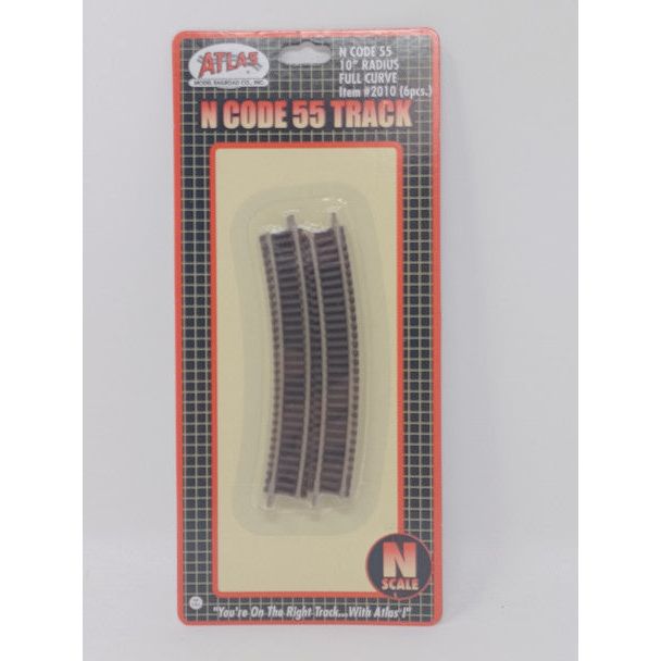 N 10" RAD FULL SECTION 55 - Atlas Track - ModelCars.com