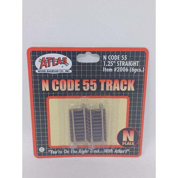 N 1.25" STRAIT CODE 55 6P - Atlas Track - ModelCars.com