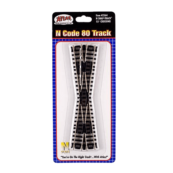 N 15 DEGREE CROSSING - Atlas Track - ModelCars.com