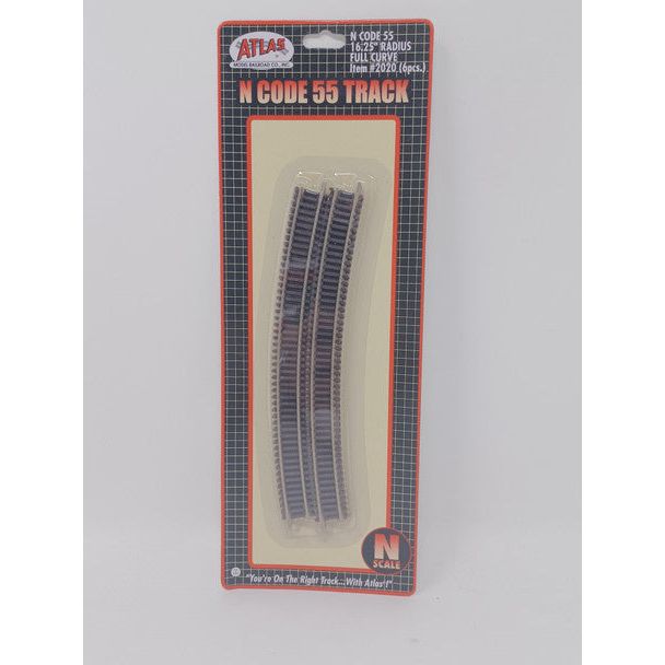 N 16.25" RAD FULL CODE 55 - Atlas Track - ModelCars.com