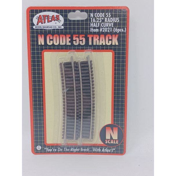 &N 16.25" RAD HALF CD 55 - Atlas Track - ModelCars.com