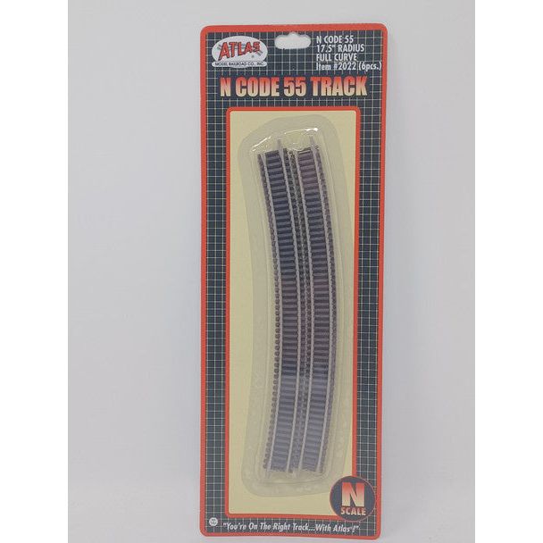 N 17.5" RAD FULL CURVE - Atlas Track - ModelCars.com