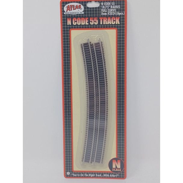 N 18.75" RADIUS FULL CRV - Atlas Track - ModelCars.com