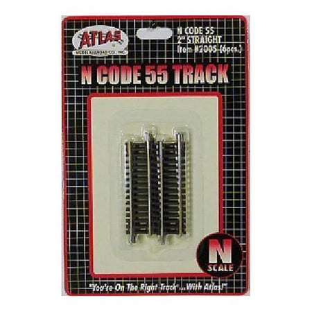 N 2" STRAIGHT CODE 55 - Atlas Track - ModelCars.com