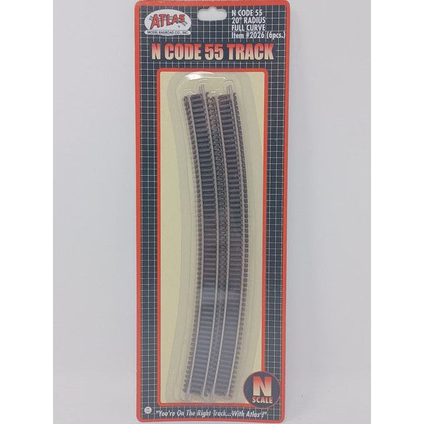 N 20" RAD FULL CURVE - Atlas Track - ModelCars.com