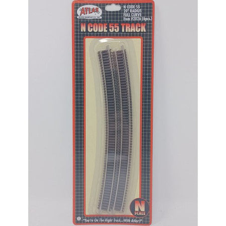 N 20" RAD FULL CURVE - Atlas Track - ModelCars.com