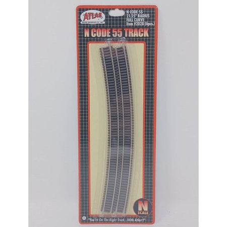 N 21.25" RAD FULL CURVE - Atlas Track - ModelCars.com
