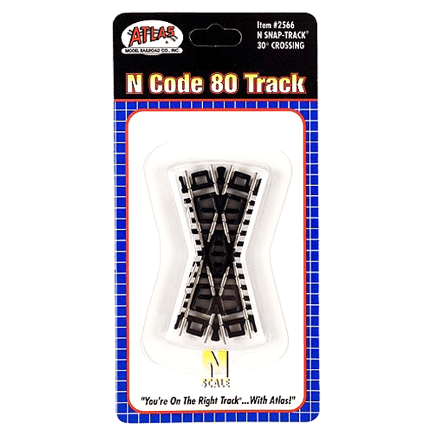N 30 DEGREE CROSSING - Atlas Track - ModelCars.com