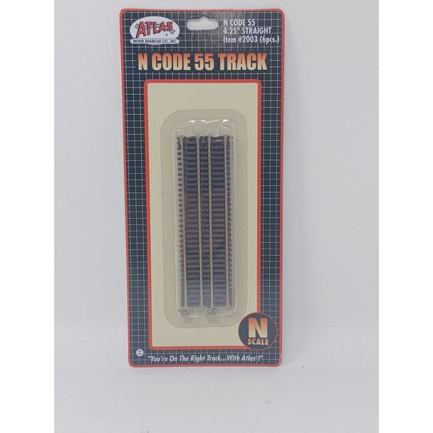 N 4.25" STRAIGHT CODE 55 - Atlas Track - ModelCars.com