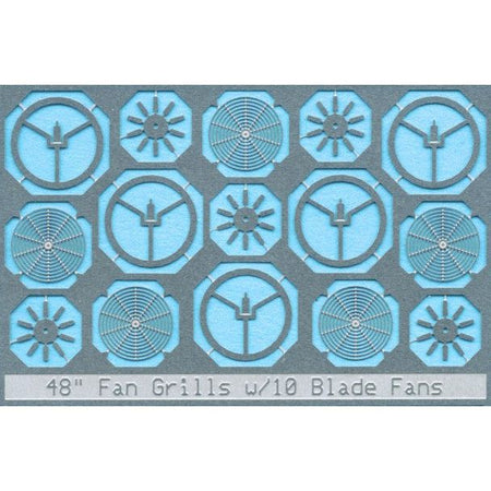 N 48" FAN GRILL 10 BLADE - BLMA Models - ModelCars.com