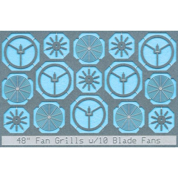 N 48" FAN GRILL 10 BLADE - BLMA Models - ModelCars.com