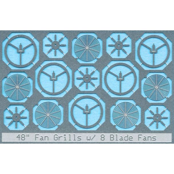 N 48" FAN GRILL 8 BLADE 5 - BLMA Models - ModelCars.com