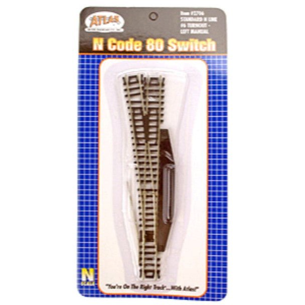 N 6 MANUAL SWITCH - LEFT - Atlas Track - ModelCars.com
