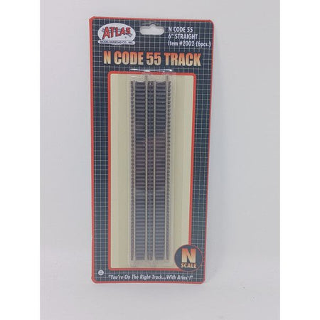N 6" STRAIT CODE 55 6/PK - Atlas Track - ModelCars.com