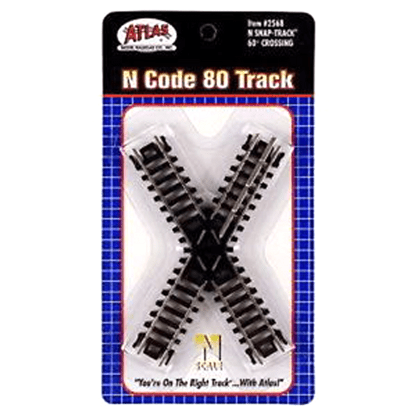 N 60 DEGREE CROSSING - Atlas Track - ModelCars.com