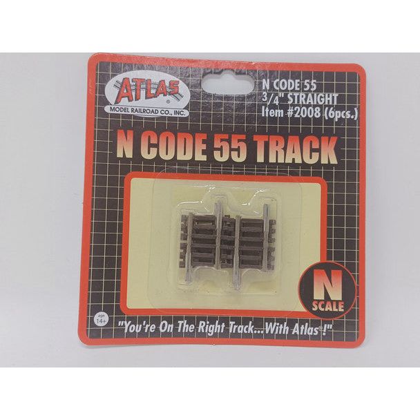 N .75" STRAIT CODE 55 6PK - Atlas Track - ModelCars.com