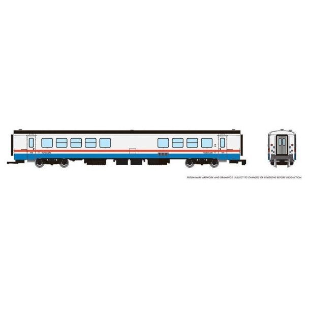 N AMTRAK TURBO COACH 186 - Rapido - ModelCars.com