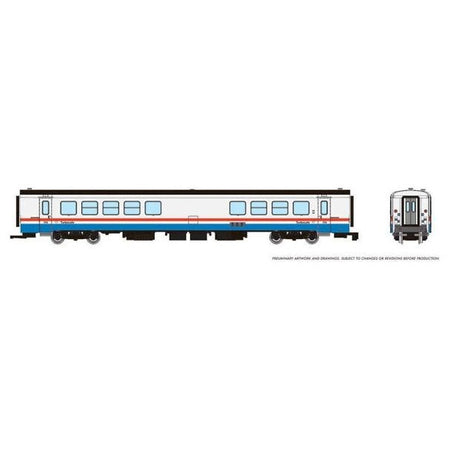 N AMTRAK TURBO COACH 186 - Rapido - ModelCars.com