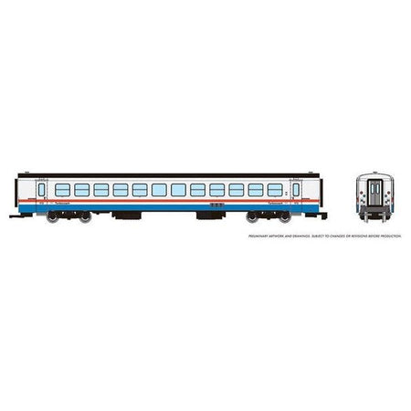 N AMTRAK TURBO COACH 187 - Rapido - ModelCars.com