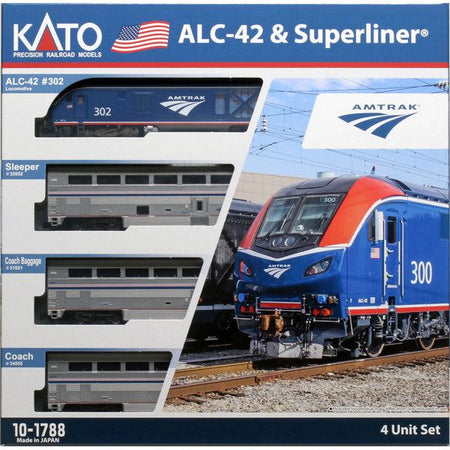 N AMTRK ALC - 12 & 4/PK DCC - Kato - ModelCars.com