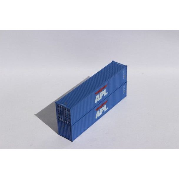 N APL 40'CONTAINER 2PK - Jacksonville Terminal Co - ModelCars.com
