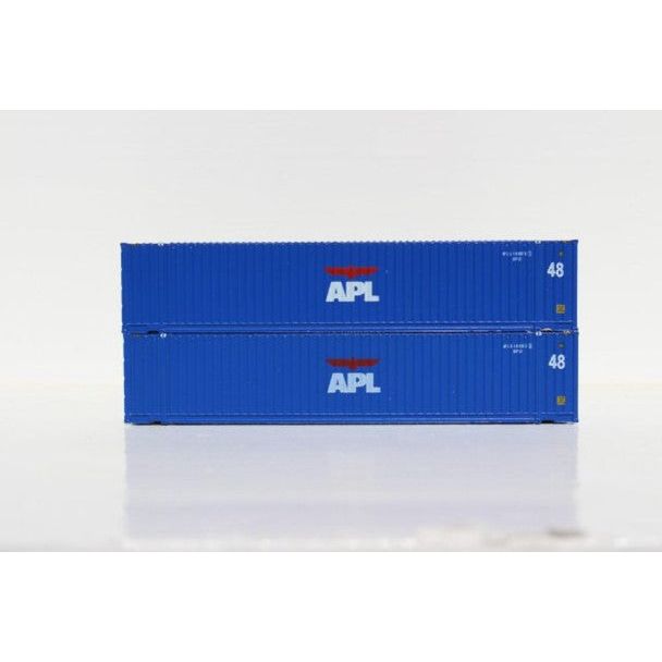 N APL 48'3 - 42 - 3 CONT 2PK - Jacksonville Terminal Co - ModelCars.com