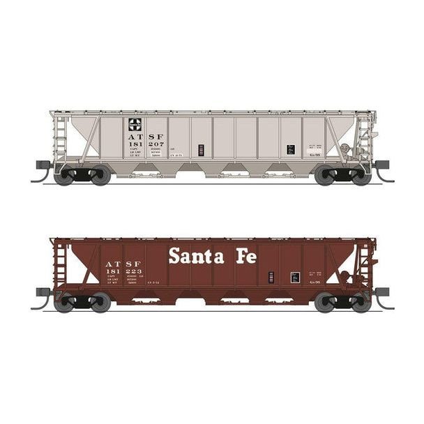 N ATSF H32 HOPPER 2PK - Broadway Ltd - ModelCars.com