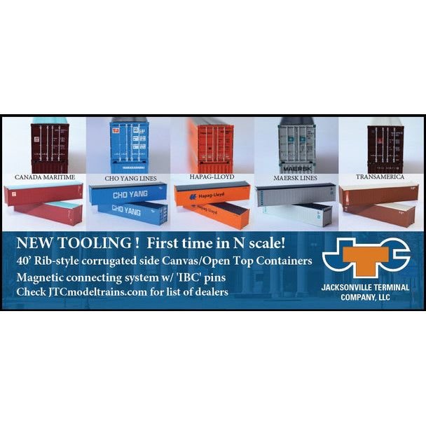 N CANADA MARI 40'CONTAINR - Jacksonville Terminal Co - ModelCars.com