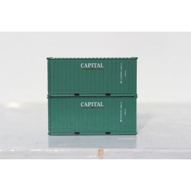 N CAPITAL 20' CONT 2PK - Jacksonville Terminal Co - ModelCars.com