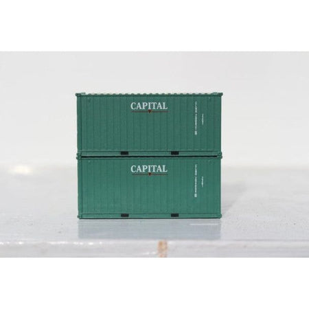 N CAPITAL 20' CONT 2PK - Jacksonville Terminal Co - ModelCars.com
