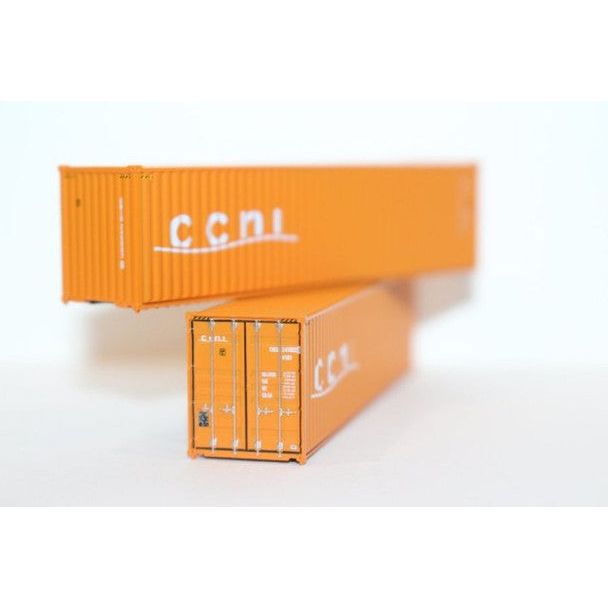 N CCNI 40'CUBE CONTAINER - Jacksonville Terminal Co - ModelCars.com