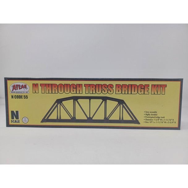 N CD 55 BLK TRUSS BRIDGE - Atlas Track - ModelCars.com