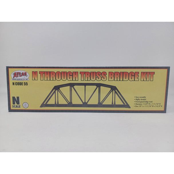 N CD 55 SLV TRUSS BRIDGE - Atlas Track - ModelCars.com
