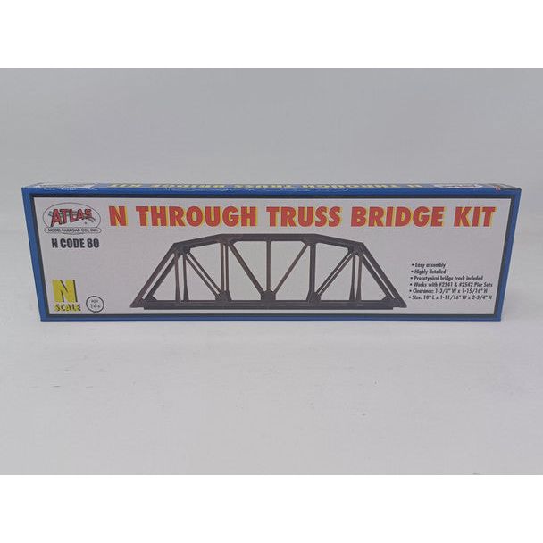 N CD80 BLK TRUSS BRIDGE - Atlas Track - ModelCars.com