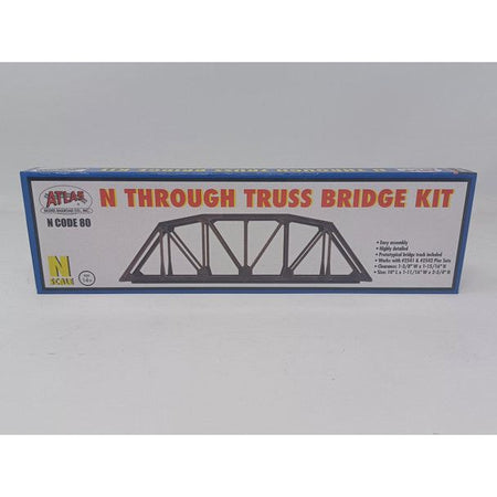 N CD80 BLK TRUSS BRIDGE - Atlas Track - ModelCars.com