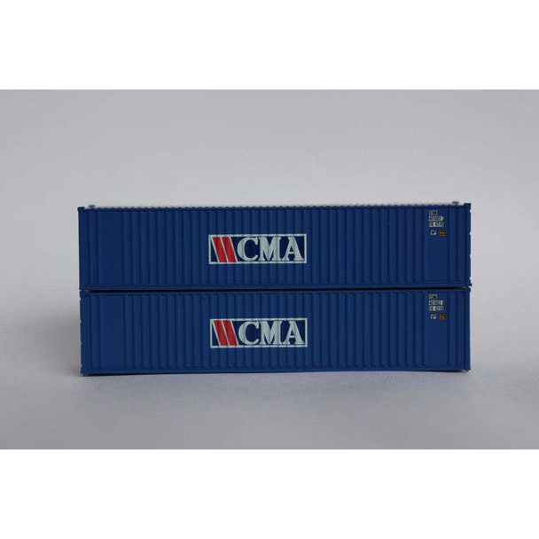 N CMA 40' CONTANER 2PK - Jacksonville Terminal Co - ModelCars.com