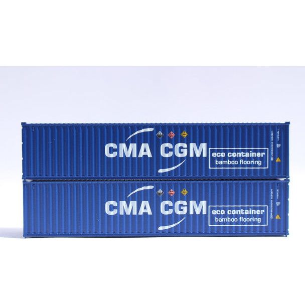 N CMA CGM HAZARD 40' 2PK - Jacksonville Terminal Co - ModelCars.com