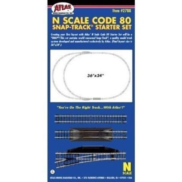 N CODE 80 SNAPTRACK SET - Atlas Track - ModelCars.com