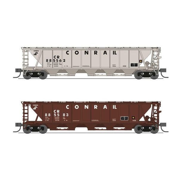N CONRAIL H32 HOPPER 2PK - Broadway Ltd - ModelCars.com