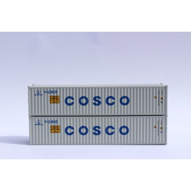 N COSCO 40'CONTAINER 2PK - Jacksonville Terminal Co - ModelCars.com