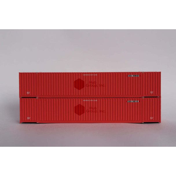 N CSX 53'HIGH CONT 2PK - Jacksonville Terminal Co - ModelCars.com