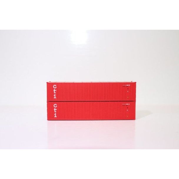 N CTI 40'CONT 2PK - Jacksonville Terminal Co - ModelCars.com