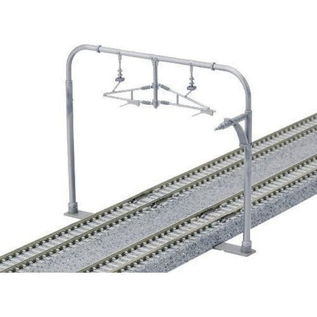 N DBL TRK ARCHED POLES 10 - Kato - ModelCars.com