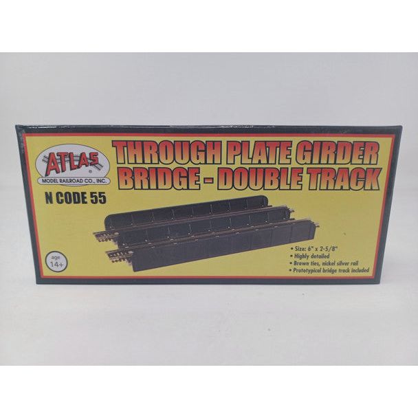 N DBL TRK BRIDGE KIT CD55 - Atlas Track - ModelCars.com