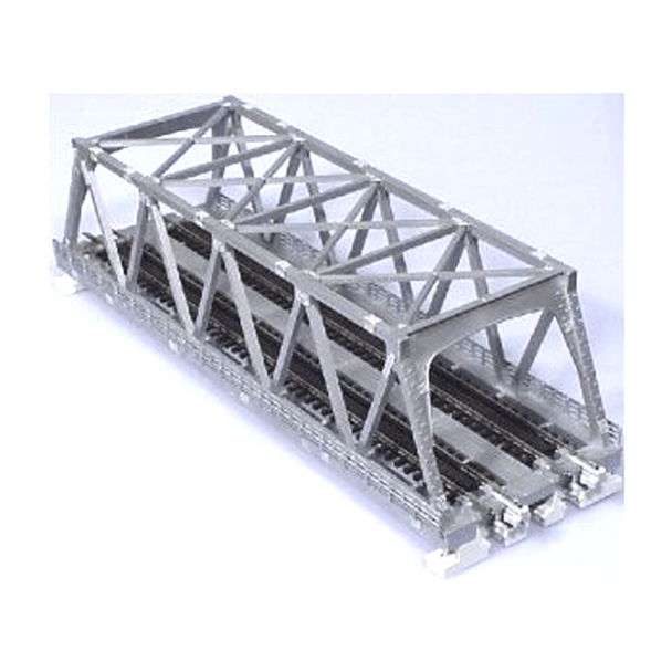 N DBL TRUSS BRIDGE SILVER - Kato - ModelCars.com